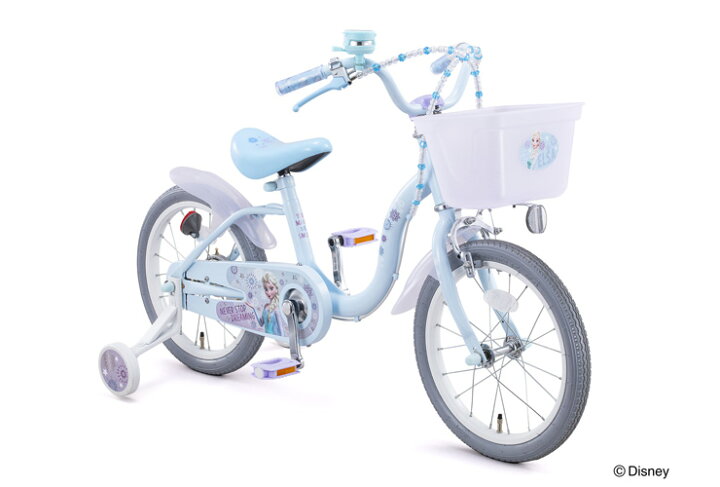 アナと雪の女王 子ども用自転車 補助輪付き アナ雪 ディズニー （楽天 