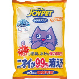 ジョイペット　 JOYPET　シリカサンドクラッシュ 4.6L アース・ペット　猫用 トイレ砂　強力消臭　ペット用品　猫　ねこ　ネコ
