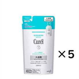 Curel(キュレル) 入浴剤(つめかえ用) 360ml 5個セット Curel　花王