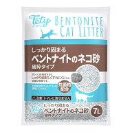 フェティ しっかり固まる ベントナイトのネコ砂 破砕タイプ 7L フェティ Fety イオントップバリュ