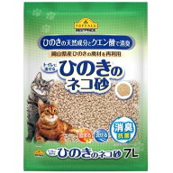 トイレに流せる ひのきの ネコ砂 7L トップバリュ ベストプライス TOPVALU BESTPRICE イオントップバリュ