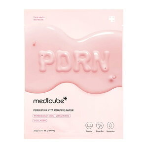 ���f�B�L���[�u PDRN�s���N�r�^�R�[�e�B���O�}�X�N 22g/1�V�[�g medicube JT