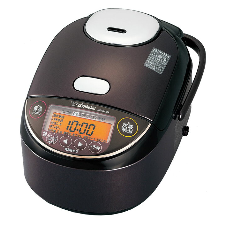 楽天市場】象印 圧力IH炊飯ジャー 5.5合 1升 NP-ZH10A-TD NP-ZH18A 