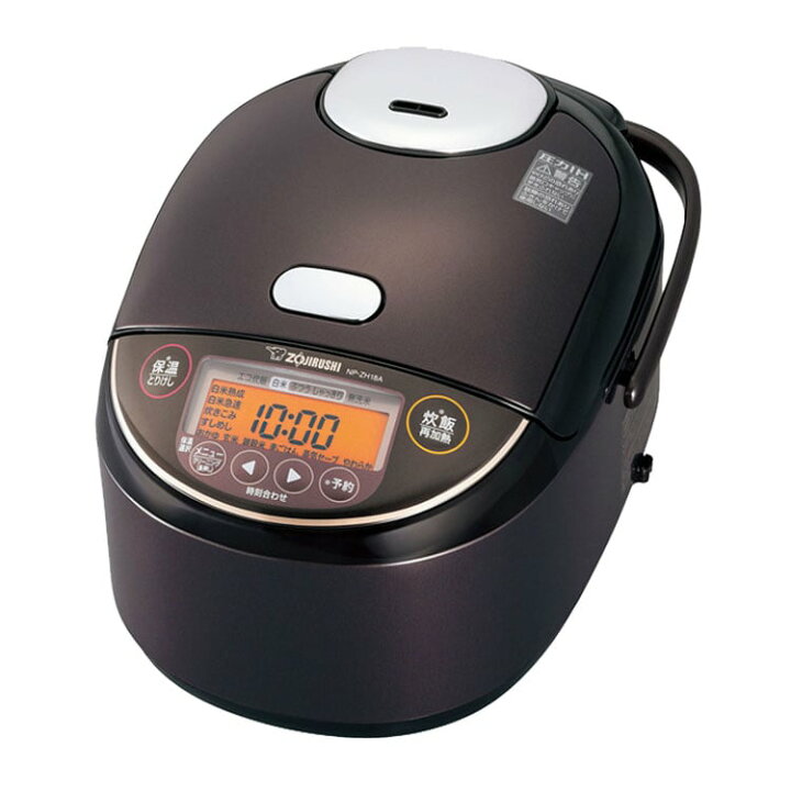 楽天市場】象印 圧力IH炊飯ジャー 5.5合 1升 NP-ZH10A-TD NP-ZH18A 