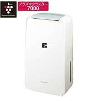 楽天市場】シャープ 衣類乾燥機 除湿機 CV-N71-Wの通販
