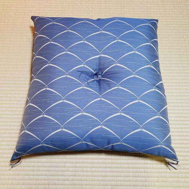 底付き感のない 小座布団 露芝うさぎ5枚セット 45cm×45cm