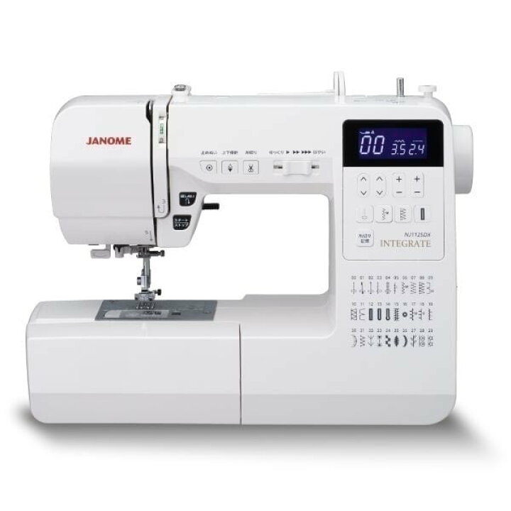 楽天市場】ジャノメ コンピューターミシンNJ1125DX : イオンスタイル 