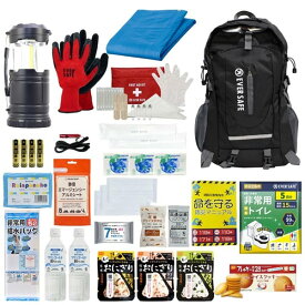 ピースアップ　防災セット　1人用　EVERSAFE　防災　減災　避難　非常用