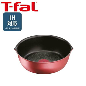 T-fal�@IH���[�W���}���`�p���@22cm�@IH�Ή� �ϋv�� �}���`�p�� �e�B�t�@�[�� ���т���ɂ��� ���b�h L38383 �O���[�v�Z�u�W���p�� ��24.7cm×���s23.6cm×����7.4cm �����G�݁E���p�i�E�L�b�`�� ��