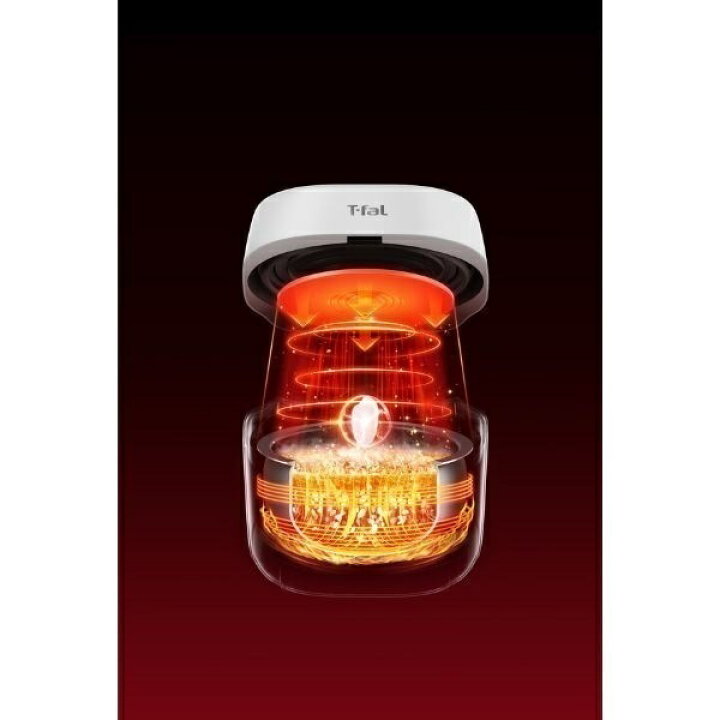 楽天市場】T-fal ザ・ライス 遠赤外線IH炊飯器 エッセンシャル 5.5合 