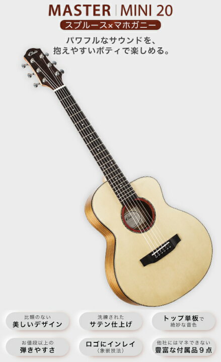 楽天市場】【初心者定番9点セット】ELVISエルビス Master Mini 20 