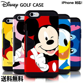 Disney Smart Golf Case【送料無料】iPhoneケース ディズニー 公式 キャラクター ミニー ミニーマウス ミッキー ミッキーマウス ドナルド デイジー カードケース カード収納 アイフォンケース スマホカバー 携帯カバー スマホケース 携帯ケース 可愛い 落下防止 保護 正規品