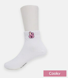 �y�C���zBT21 Emblem Socks�y���������z�G���u�����\�b�N�X BTS�����O�b�Y �C�� ������ �\�b�N�X �L�����N�^�[�C�� 23-25cm �z���� ������ �ʋC�� �l�G�p�\�b�N�X ���K�i �v���[���g �o���^�� �l