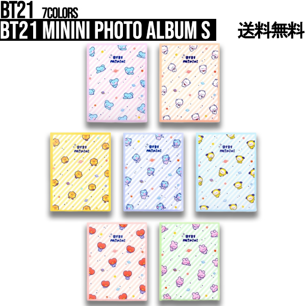 BT21 minini Photo Album SBTS公式グッズ ミニニフォトアルバムミニ