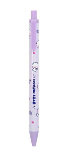 BT21 minini Gel Ink Ball PenyzBTSObY {[y Qy LN^[{[y 0.38mm Ki 킢 Mtg v[g LN^[ o^ lC ؗ a LO FB