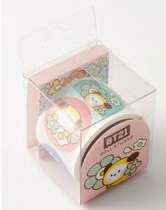 BT21 Roll Sticker Happy FloweryzBT21ObY [XebJ[nbs[t[ fRXebJ[ XebJ[ V[ fR[V 莆pfR fRXebJ[ _CA[fR J