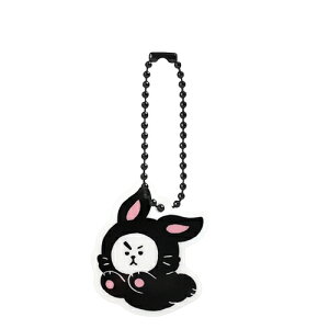 BT21 Acylic Simple Keyring Black RabbityzANL[OubNrbg BTSObY ANL[O~jj L[z_[ ANf L[`[ L[`F[ X}[gL