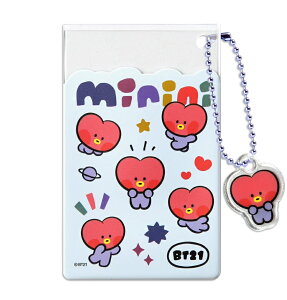BT21 Clear Card Pocket mininiyzNAJ[h|Pbg~jj J[h[ ʐ^z_[ 2|Pbg NWbg[ BTSObY J[h|Pbg tHgJ[h L[z_[ Ki 