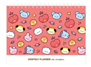 BT21 Monthly Planner mininiyz}X[vi[~jj BTSObY RpNg 蒠 vi[ m[g XvO  O Om[g g₷ 킢 wZ BTS 