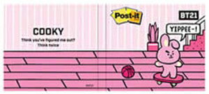yCOVER NOTEzBT21 3M POST IT COVER NOTEySzBT21ObY |XgCbg  m[g CfbNX Yɂ͂ ؗObY ؍ K-POP BTS heNc ObY ؍ TATA CHIMMY COOKY RJ 