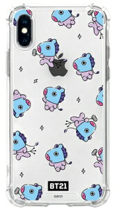 BT21 HANGOUT PATTERN CLEAR SLIM BUMPER CASEyzBTSObY iPhoneP[X X}zJo[ X}zP[X gуJo[ ACtHP[X NA[[P[X h~ [[P[X Ki 킢