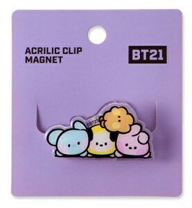 BT21 Acrylic Clip MagnetyzANNbv}Olbg BT21 BT21ObY ObY o^ ubN}[N BTS  LN^[ ֗  heNc ؍ ACh lC TATA CHIMMY COOKY