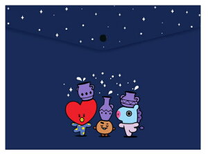 BT21 PP File Pocket UniverstaryzBTSObY t@C|Pbg ޕۊ vgۊ A4TCY w 󌱐 Vw wZ PPf ^  LN^[t@C 킢 v[