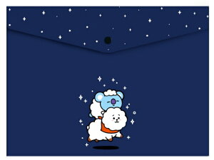 BT21 PP File Pocket UniverstaryzBTSObY t@C|Pbg ޕۊ vgۊ A4TCY w 󌱐 Vw wZ PPf ^  LN^[t@C 킢 v[