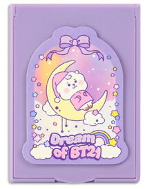 BT21 Folding Mirror Dream【送料無料】BTS公式グッズ 鏡 小さめ 持ちやすい 軽い 正規品 学生 ハンドミラー ミラー 持ち運び 便利 かわいい おしゃれ プレゼント 記念日 誕生日 ギフト こどもの日 韓国 韓流 流行り スタンドミラー タタ チミー クッキー デスクミラー