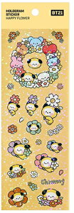BT21 minini Hologram Sticker Happy FloweryzBTSObY zOXeBbJ[ V[ fR[V fRXebJ[ X}zfR ՂcȂ _CA[fR oCXebJ[ L