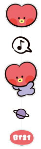 BT21 minini Acrylic Mobile�y���������zBTS�����O�b�Y BT21 bt2�C���e���A �Ǌ|�� BT21�O�b�Y ���� ���� �G�� �C���e���A�O�b�Y �^�^ �`�~�[ �N�b�L�[ RJ �}�� �R�� �V���b�L�[ TATA CHIMMY COOKY RJ MANG KOYA SH
