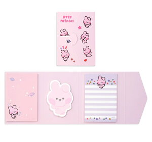 BT21 minini Sticky MemoySzBT21 ӂ t ObY [  Jtt  ObY ؍ TATA CHIMMY COOKY RJ SHOOKY MANG KOYA 킢  [ ֗ wZ |XgCbg  m[g