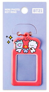 BT21 mini Photo Keyringyz~jtHgL[O ~jj J[h[ ʐ^z_[ L[O BTSObY J[h|Pbg gJ  tHgJ[h L[z_[ Ki 킢 