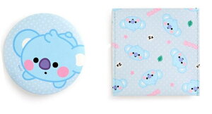 BT21 POUCH MIRROR DOTyzBTSObY ~[  苾 |[` Zbg 킢 ؍ heNc TATA CHIMMY COOKY RJ SHOOKY KOYA MANG K-POPhbg͗l   Ki v[g w ^