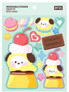 BT21 Removable Sticker SweetieyzBTSObY [o[uXebJ[XEB[eB XebJ[ V[ fR[V fRXebJ[ X}zfR ՂcȂ GA|bYfR _C