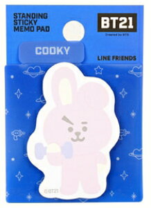 BT21 Standing Sticky MemopadyzObY  t  g₷ ɂ heNc o^Nc BTS JCC NbL[ ^^ `~[ lC LN^[ BABY xr[ ؍