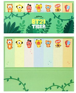 BT21 Sticky Index Ver.2ySzBT21 ӂ t ObY [  Jtt  ObY ؍ TATA CHIMMY COOKY RJ SHOOKY MANG KOYA 킢  [ ֗ wZ |XgCbg  m[g