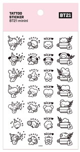 BT21 minini Tatto StickeryzBTSObY ^gD[V[ V[ fR[V fRXebJ[ X}zfR ՂcȂ ^gD[XebJ[ C v[ LN^[V[  K