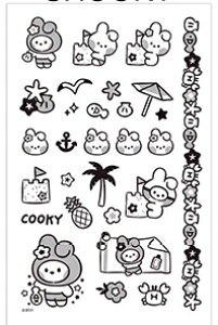 BT21 minini Tatto Sticker Summer SkyyzBTSObY ^gD[V[ V[ fR[V fRXebJ[X}zfR ՂcȂ ^gD[XebJ[ C v[ LN^[V[ 