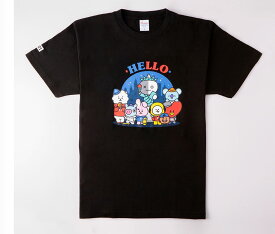 BT21 T-Shirts【送料無料】BT21 T-シャツ レディース ウィメンズ 半袖 イラスト 可愛い キャラクター カジュアル メンズ ユニセックス 春夏秋 服 コーデ ポップ TATA RJ MANG COOKY CHIMMY KOYA SHOOKY VAN グッズ LINEFRIENDS 韓国 アイドル 韓流 コンサート ファンクラブ