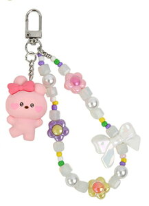BT21 minini Beads Strap Keyring Lovely�y���������zBTS�����O�b�Y �X�g���b�v�L�[�����O �L�[�z���_�[ �L�[�����O �o�b�O�`���[�� �J�o���A�N�Z�T���[ �X�g���b�v �X�}�z�X�g���b�v �X�}�z�L�[�����O