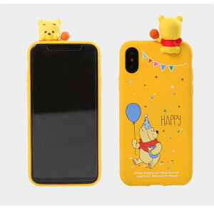 DISNEY POOH Figure Color Jelly CaseyziPhoneP[X  LN^[ 3D l`  ACtHP[X tBMA v[ fBYj[ tBMAP[X Jt DISNEYP[X gуP[X 