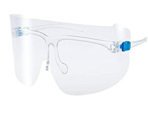 yShortzy10ZbgzFace Shield With GlassesyzV[g^Cv tFCXV[h Kl ߂ ዾ^ tFCXK[h lp tFCXJo[ ڋq Rrj { ȈՎ j