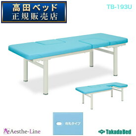 高田ベッド 有孔ツインマールオフ　TB-193U　治療用ベッド 診察台 高田ベッド製作所 【高田ベッド マッサージベッド エステ 医療 整体 施術用ベッド 業務用】