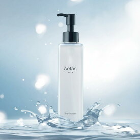 Aetās The Cleanser 200mL [栄養で洗うオイルクレンジング] 敏感肌 乾燥肌 ゆらぎ肌 インナードライ コールドプレス製法 クレンジング メイク落とし 化粧落とし アルガンオイル 毛穴 毛穴ケア W洗顔不要 スキンケア 自然由来 うるおい