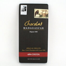 ダークチョコレート68% カカオニブ 85g【ショコラマダガスカル】■