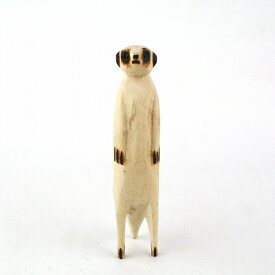 木彫動物 ミーアキャット 小 前向き