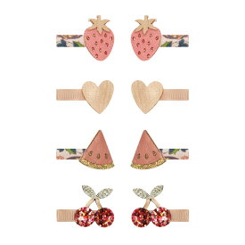 【新柄登場！】【選べる無料ギフトシール♪】MIMI＆LULA FRUIT MINI CLIPS 162032 23 ヘアクリップ キッズ お祝い プレゼント