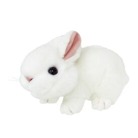 【選べる無料ラッピング♪】YOSHITOKU りくのなかまたち ウサギ ホワイト 180497 ぬいぐるみ うさぎ ギフト キッズ