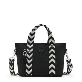 キプリング 公式 トートバッグ MINTA(Black Chevron) ミンタ(ブラックシェブロン) KI75410KD 　期間限定価格 2026/2/11 まで
